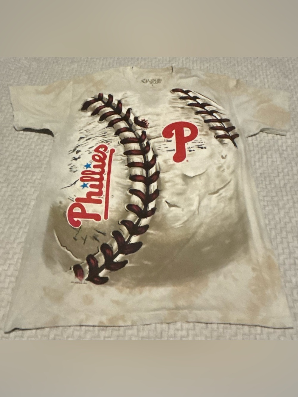Philadelphia Phillies Liquid Blue MLB Baseball Graphic T-Shirt Size Large